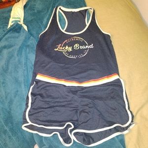 Lucky brand pajama set